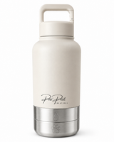 Insulated Water Bottle with Storage (Cream)