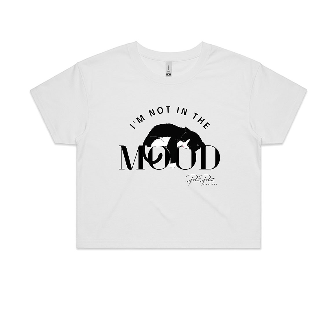 I'm Not In The Mood Crop Top