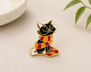 Wizard Cat Enamel Pin