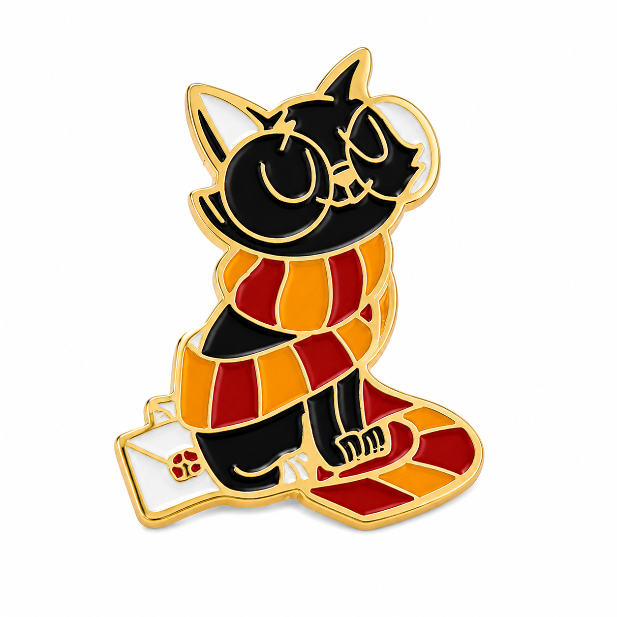 Wizard Cat Enamel Pin