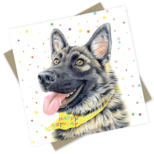 Lexi the Shepski - Birthday Card