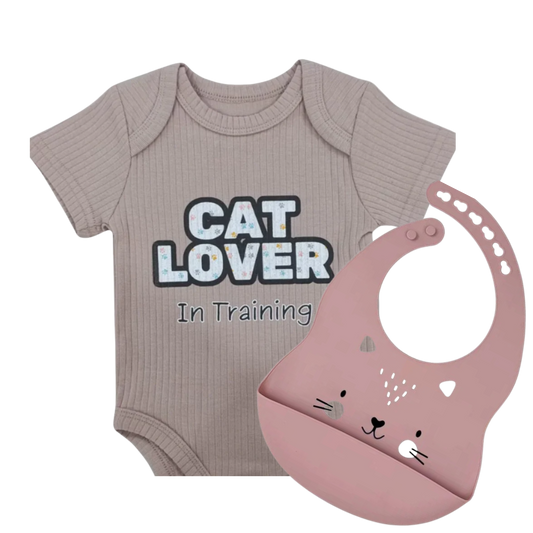 Cat Lover in Training - Baby Gift Set