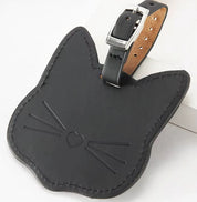 Cat Face Luggage Tag