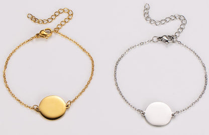 Personalised Pendant Bracelet