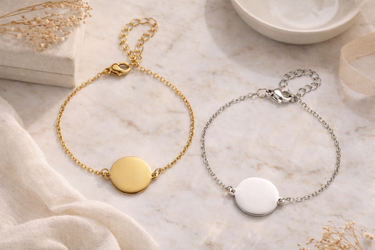 Personalised Pendant Bracelet