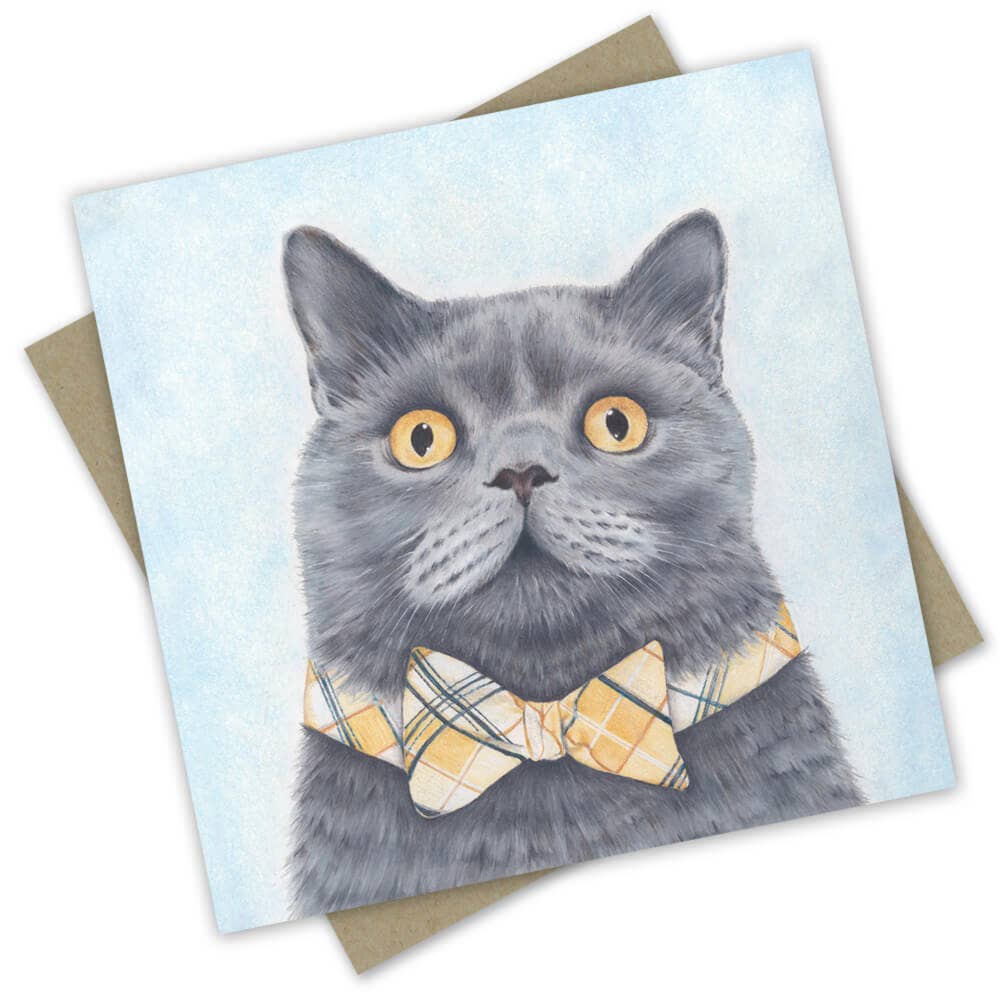 Grey Cat - Gift Card