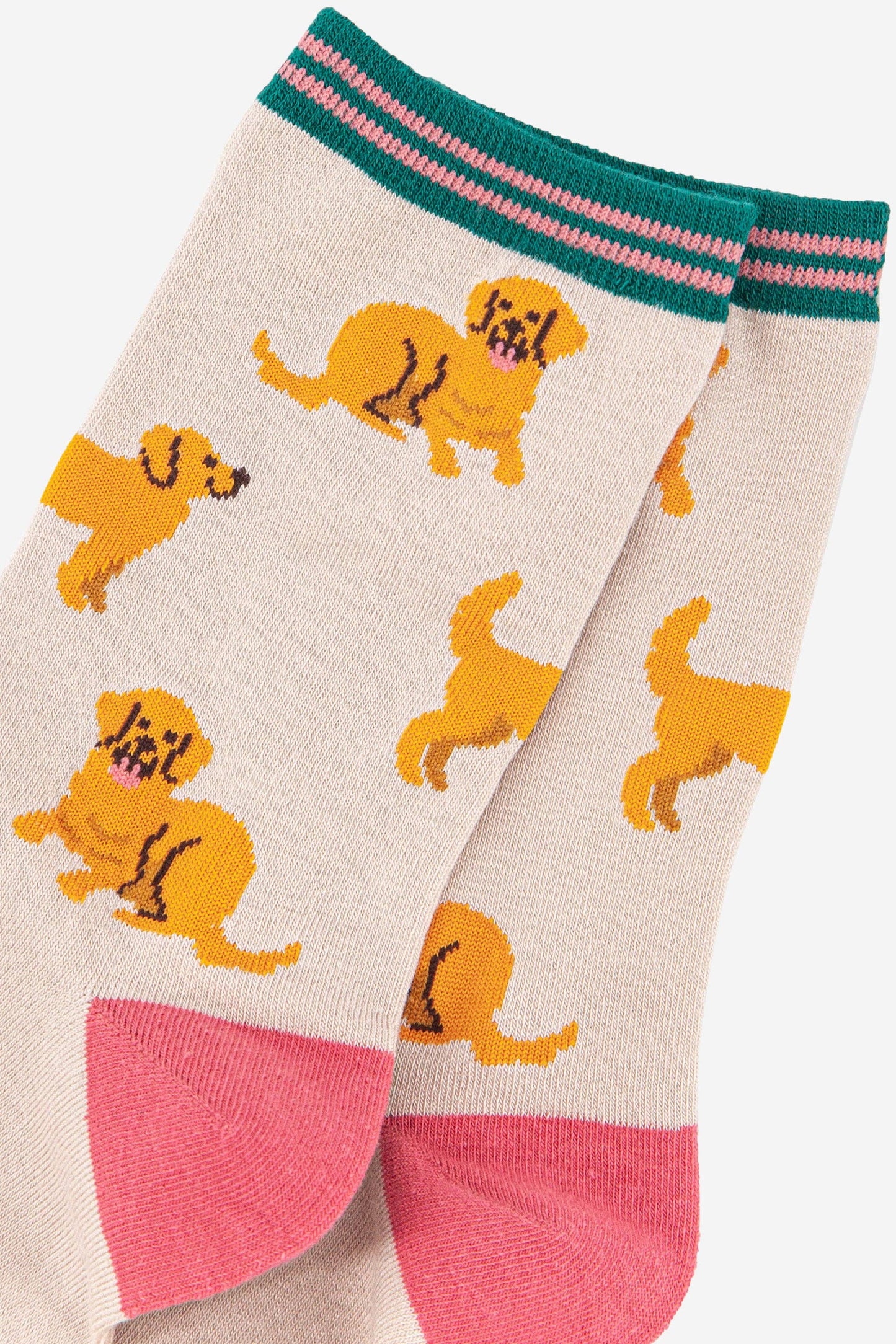 Golden Retriever - Women's Bamboo Socks