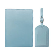 Personalised Passport Holder & Luggage Tag Travel Set