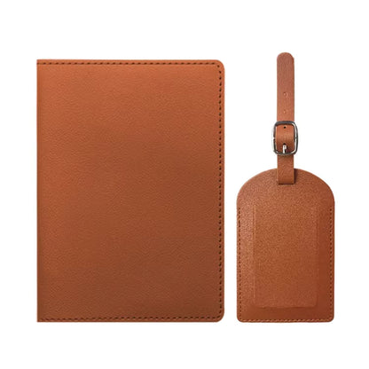 Passport Holder & Luggage Tag Travel Set