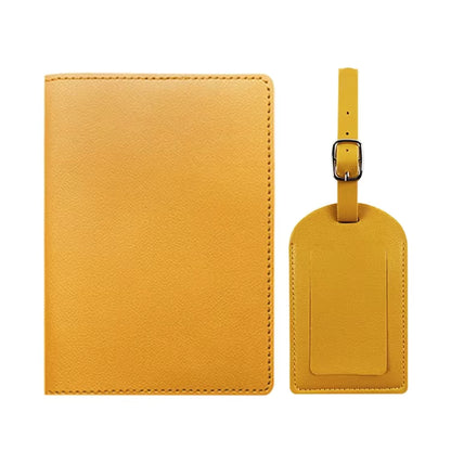 Passport Holder & Luggage Tag Travel Set