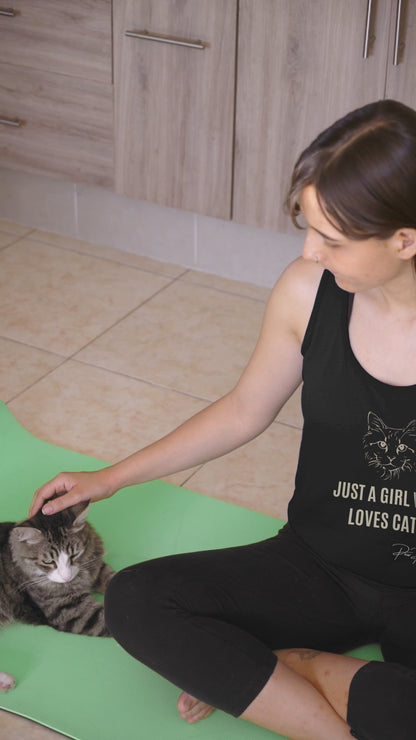 Just A Girl Who Loves Cats - Women's Tank Top