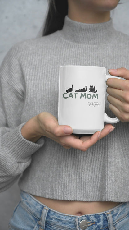 Cat Mom - 440ml Ceramic Mug