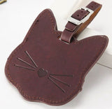 Cat Face Luggage Tag